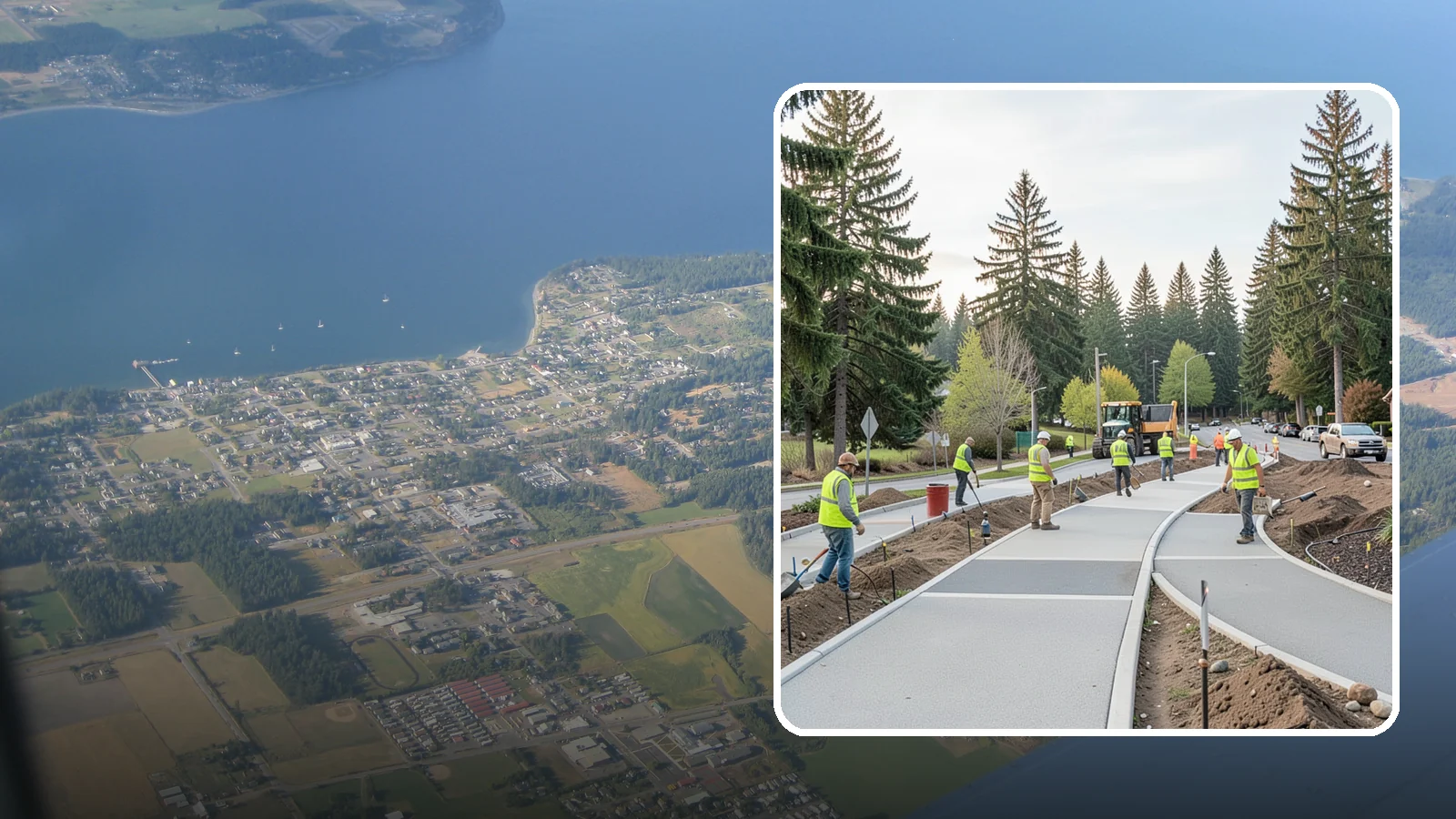 Municipal Pathway Construction in Coupeville, Island County, WA - Build multi-use trails and pathways that connect parks, schools, and neighborhoods with accessible, durable surfaces.