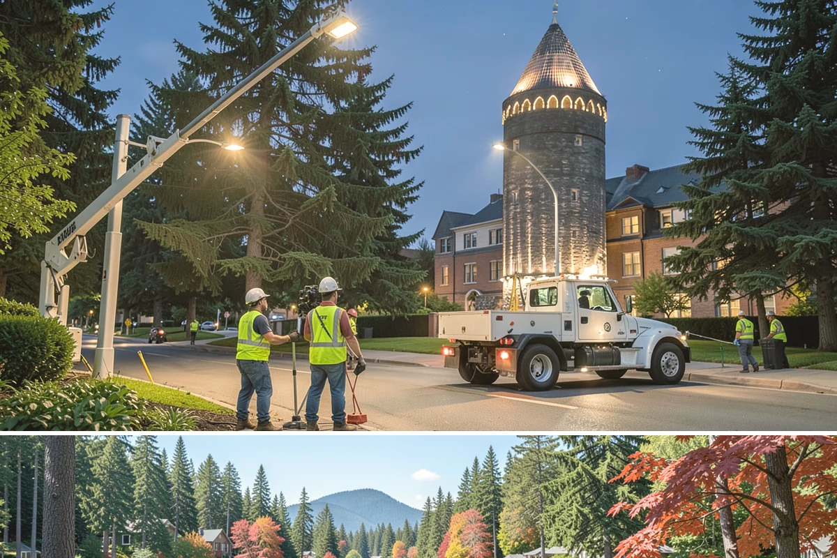 Municipal Pathway Construction in Covington, King County, WA - Summer dry spells are essential for sub-grade compaction and surfacing that wet-weather trail work cannot achieve.
