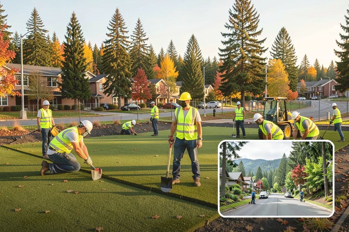 Municipal Pathway Construction in Darrington, Snohomish County, WA - Connects community destinations to support recreation and mobility goals