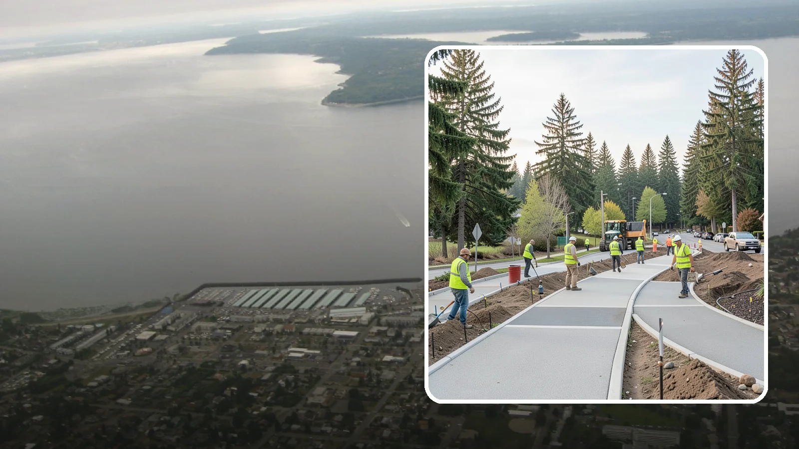 Municipal Pathway Construction in Des Moines, King County, WA - Build multi-use trails and pathways that connect parks, schools, and neighborhoods with accessible, durable surfaces.