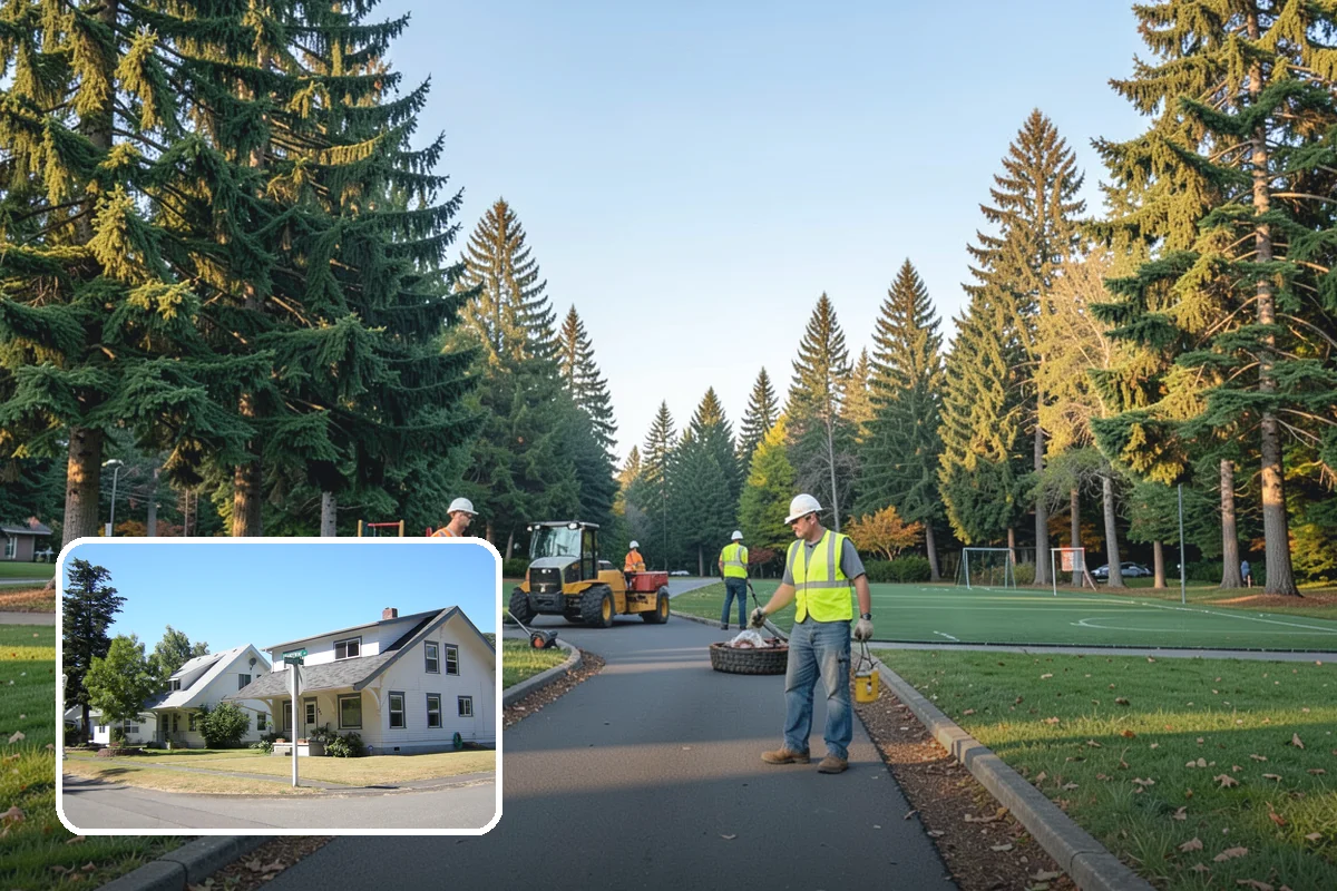 Municipal Pathway Construction in DuPont, Pierce County, WA - Connects community destinations to support recreation and mobility goals
