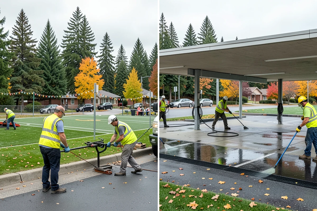 Municipal Pathway Construction in DuPont, Pierce County, WA - Alignment survey with drainage and critical-area review