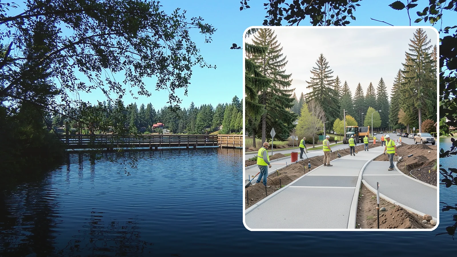 Municipal Pathway Construction in Federal Way, King County, WA - Build multi-use trails and pathways that connect parks, schools, and neighborhoods with accessible, durable surfaces.
