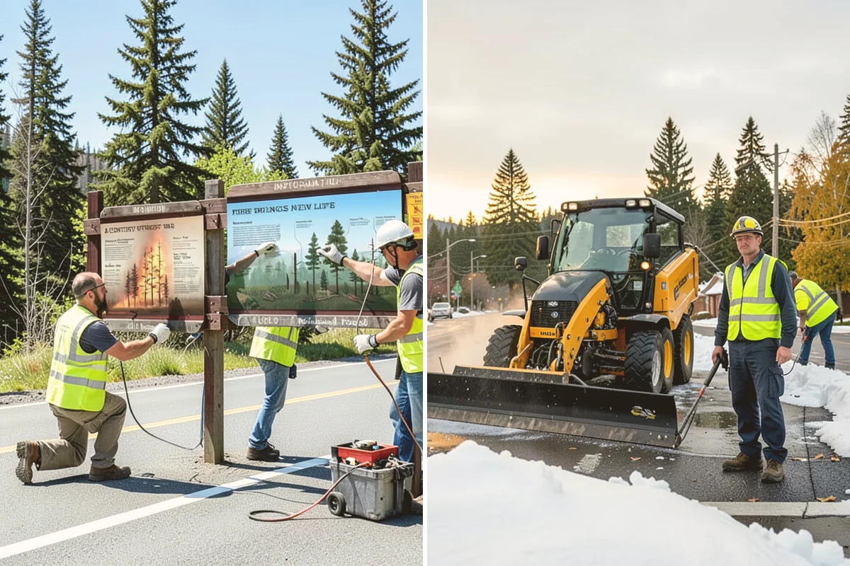 Municipal Pathway Construction in Fife, Pierce County, WA - Alignment survey with drainage and critical-area review