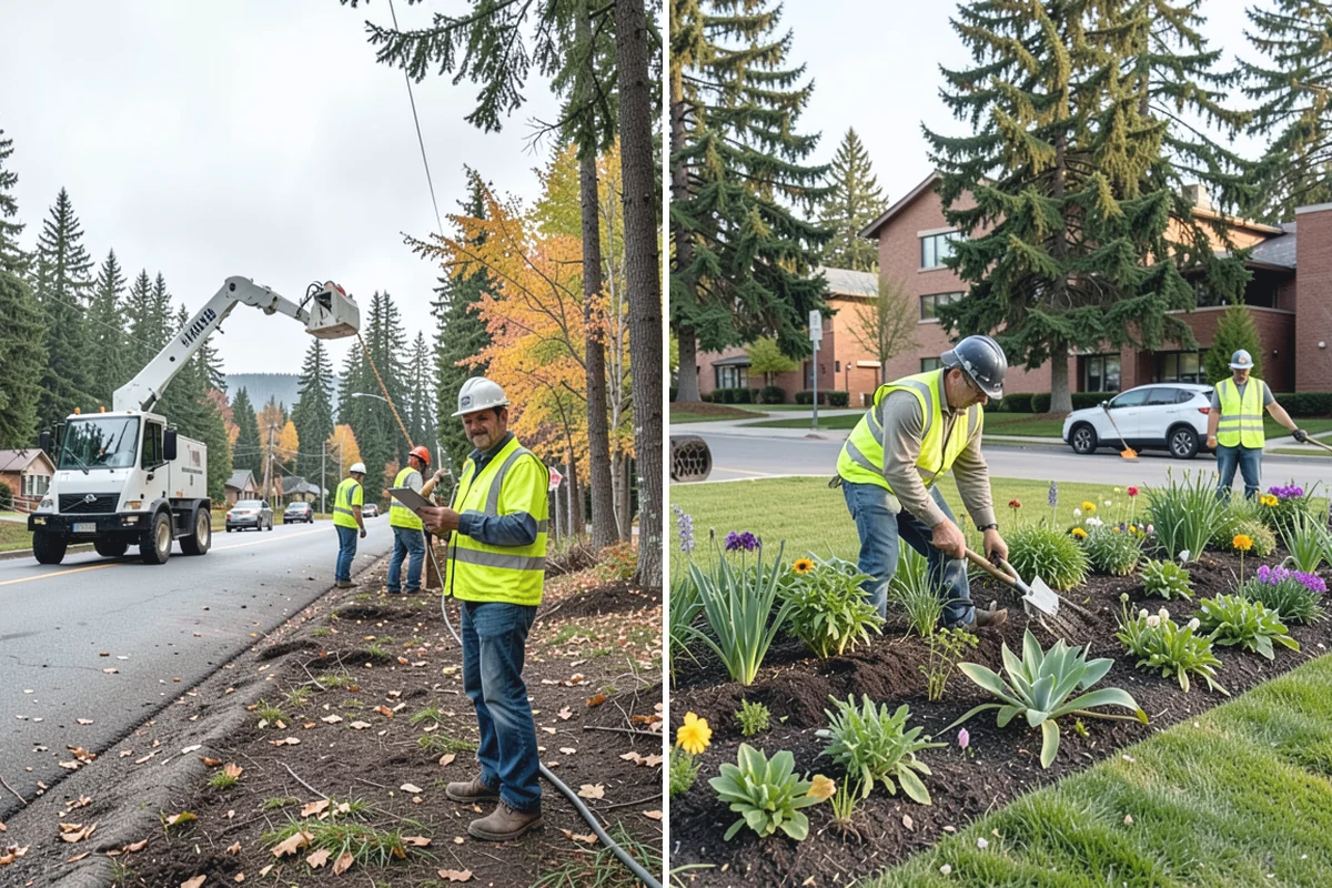 Municipal Pathway Construction in Hamilton, Skagit County, WA - Alignment survey with drainage and critical-area review