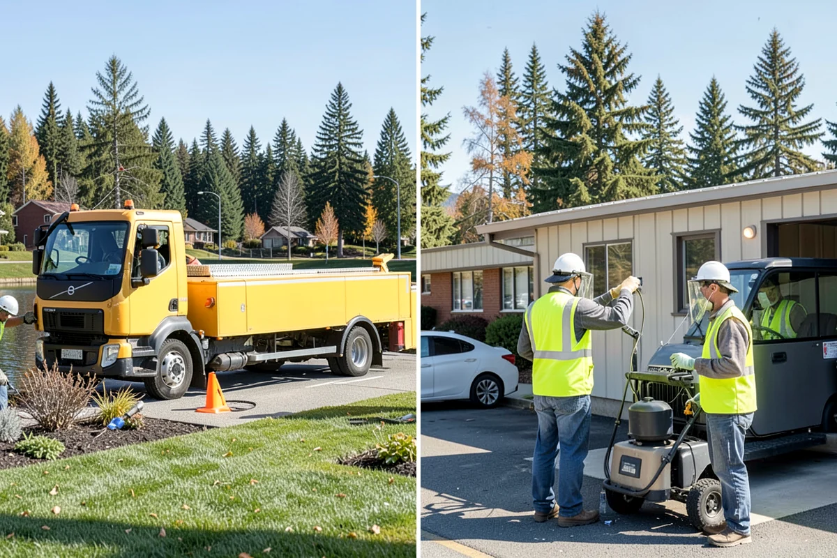 Municipal Pathway Construction in Hunts Point, King County, WA - Alignment survey with drainage and critical-area review