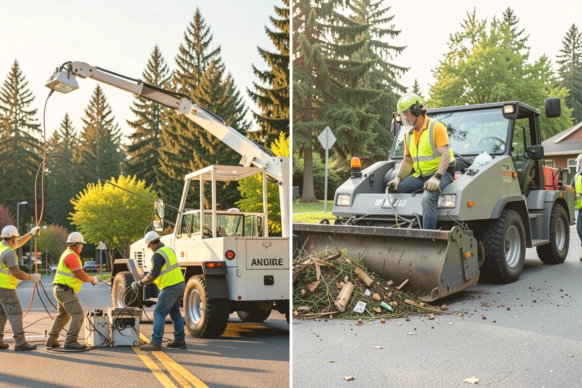 Municipal Pathway Construction in Kent, King County, WA - Alignment survey with drainage and critical-area review