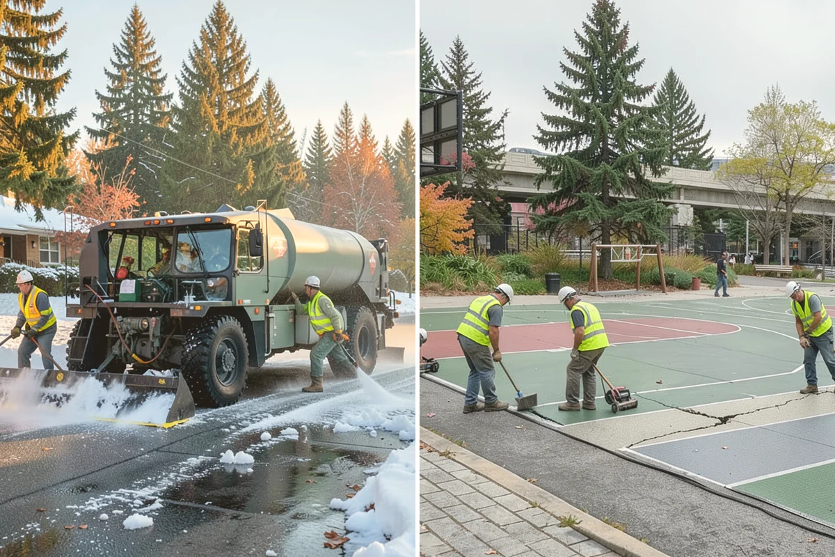 Municipal Pathway Construction in Langley, Island County, WA - Alignment survey with drainage and critical-area review