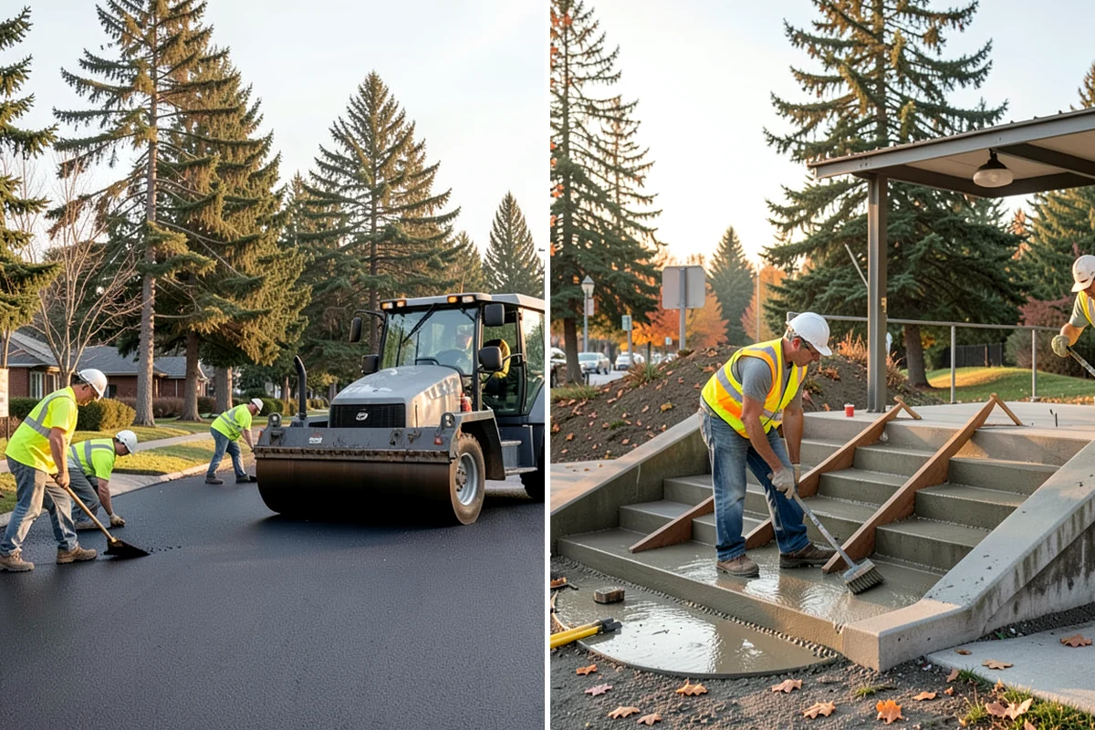 Municipal Pathway Construction in Maple Valley, King County, WA - Alignment survey with drainage and critical-area review