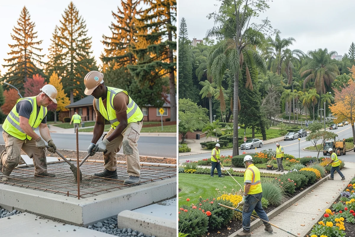 Municipal Pathway Construction in Medina, King County, WA - Alignment survey with drainage and critical-area review