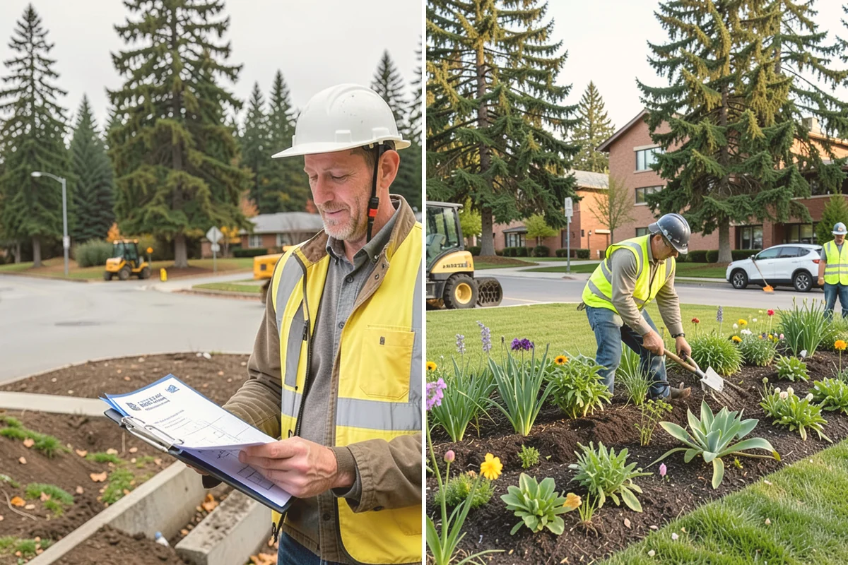 Municipal Pathway Construction in Milton, King County, WA - Alignment survey with drainage and critical-area review