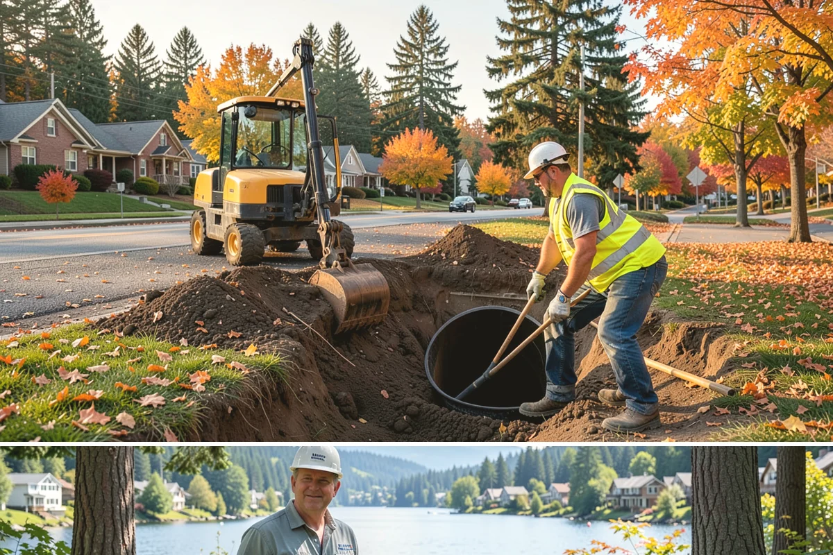 Municipal Pathway Construction in Milton, King County, WA - Summer dry spells are essential for sub-grade compaction and surfacing that wet-weather trail work cannot achieve.