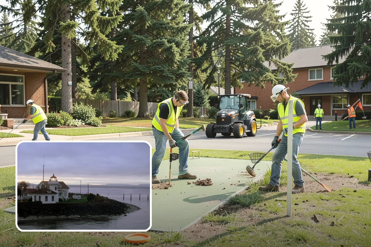 Municipal Pathway Construction in Mukilteo, Snohomish County, WA - Connects community destinations to support recreation and mobility goals