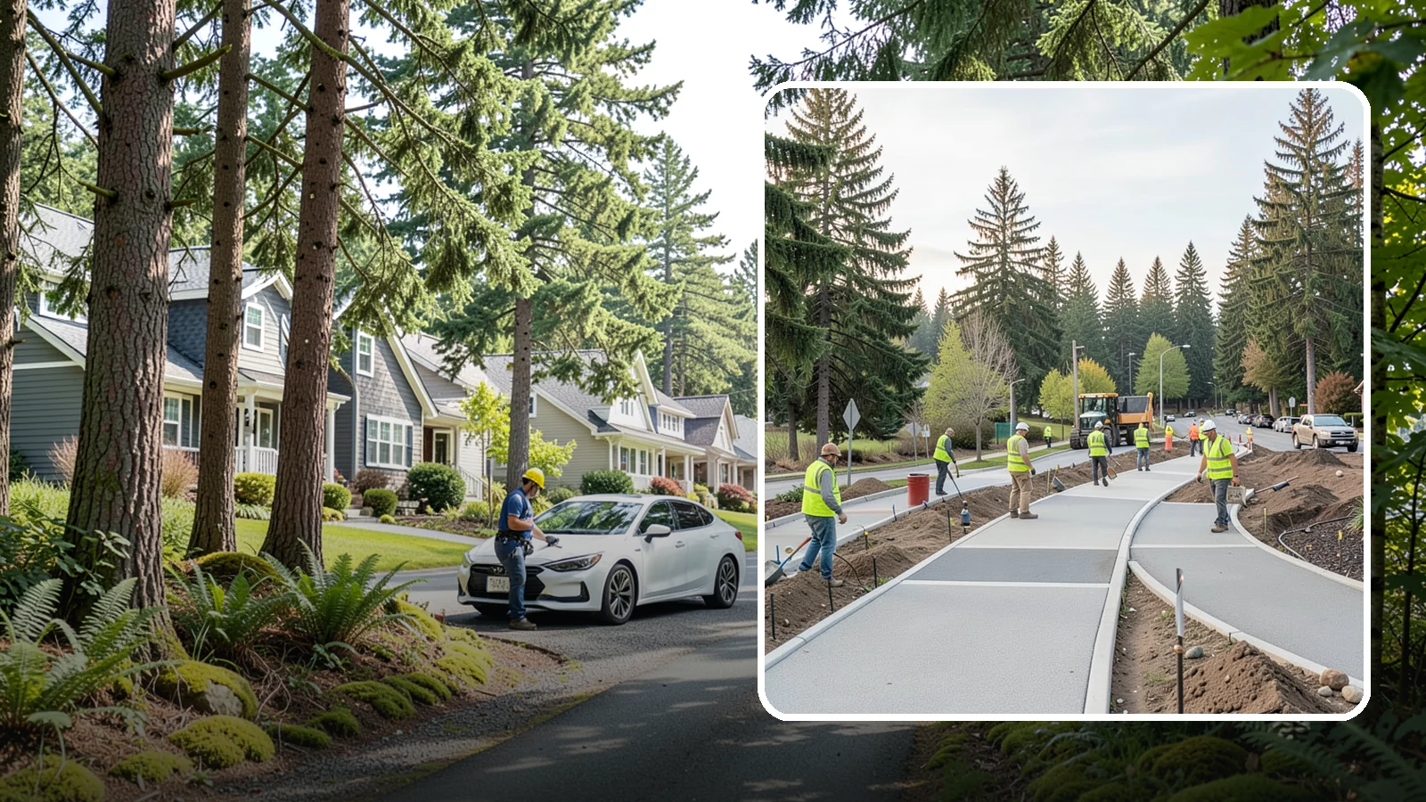 Municipal Pathway Construction in Normandy Park, King County, WA - Build multi-use trails and pathways that connect parks, schools, and neighborhoods with accessible, durable surfaces.
