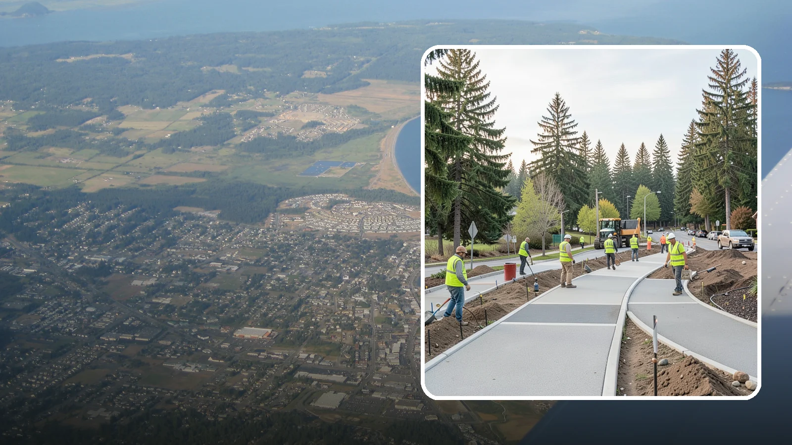 Municipal Pathway Construction in Oak Harbor, Island County, WA - Build multi-use trails and pathways that connect parks, schools, and neighborhoods with accessible, durable surfaces.