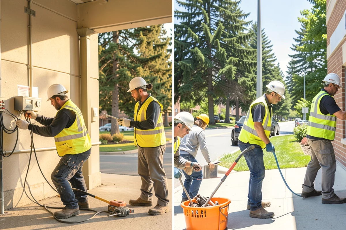 Municipal Pathway Construction in Oak Harbor, Island County, WA - Alignment survey with drainage and critical-area review