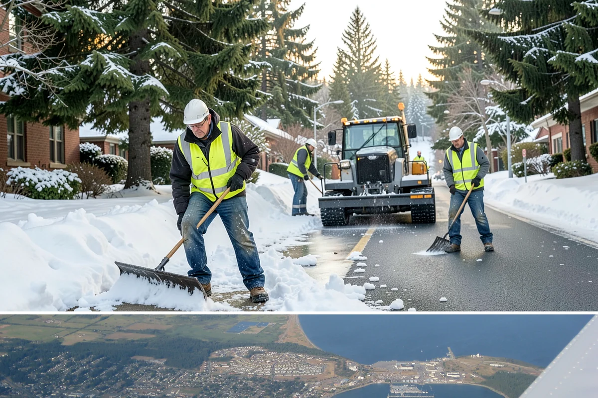 Municipal Pathway Construction in Oak Harbor, Island County, WA - Summer dry spells are essential for sub-grade compaction and surfacing that wet-weather trail work cannot achieve.
