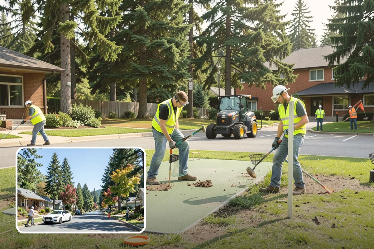 Municipal Pathway Construction in Orting, Pierce County, WA - Connects community destinations to support recreation and mobility goals