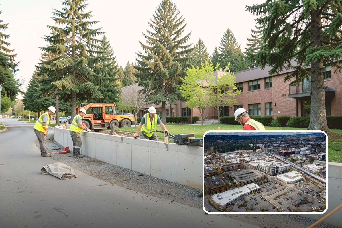 Municipal Pathway Construction in Redmond, King County, WA - Connects community destinations to support recreation and mobility goals