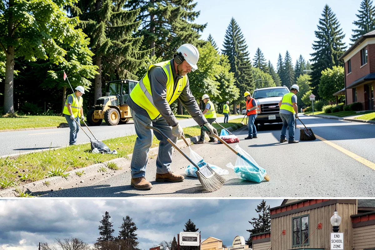Municipal Pathway Construction in Roy, Pierce County, WA - Summer dry spells are essential for sub-grade compaction and surfacing that wet-weather trail work cannot achieve.