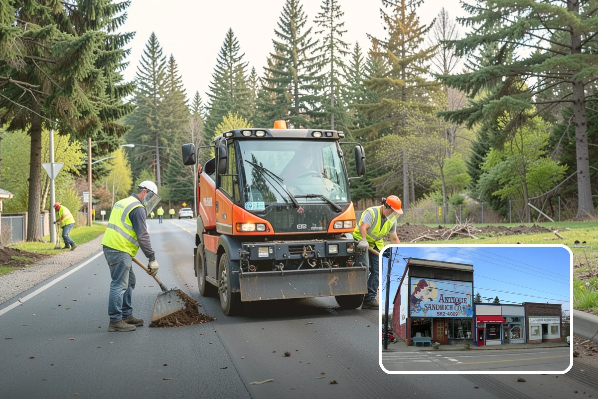 Municipal Pathway Construction in Ruston, Pierce County, WA - Connects community destinations to support recreation and mobility goals