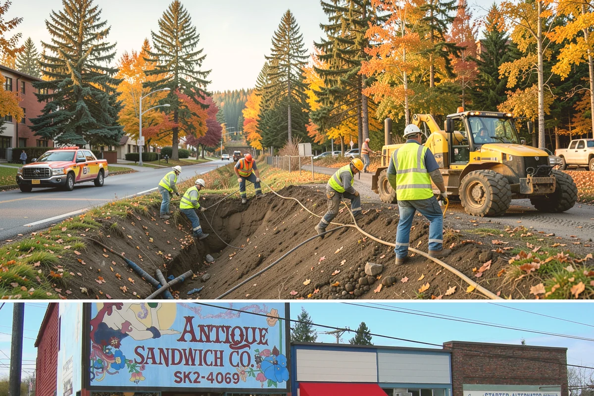 Municipal Pathway Construction in Ruston, Pierce County, WA - Summer dry spells are essential for sub-grade compaction and surfacing that wet-weather trail work cannot achieve.