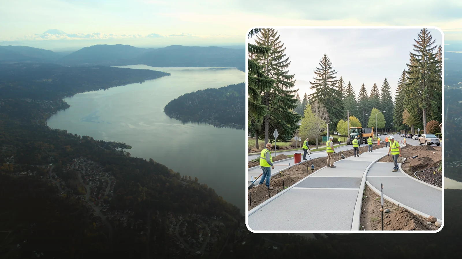 Municipal Pathway Construction in Sammamish, King County, WA - Build multi-use trails and pathways that connect parks, schools, and neighborhoods with accessible, durable surfaces.