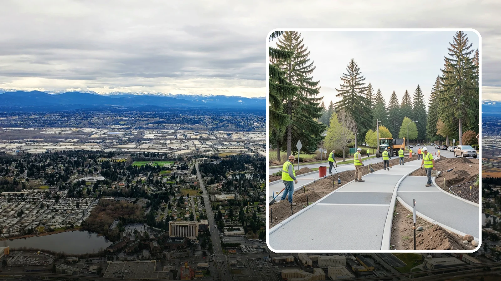 Municipal Pathway Construction in SeaTac, King County, WA - Build multi-use trails and pathways that connect parks, schools, and neighborhoods with accessible, durable surfaces.
