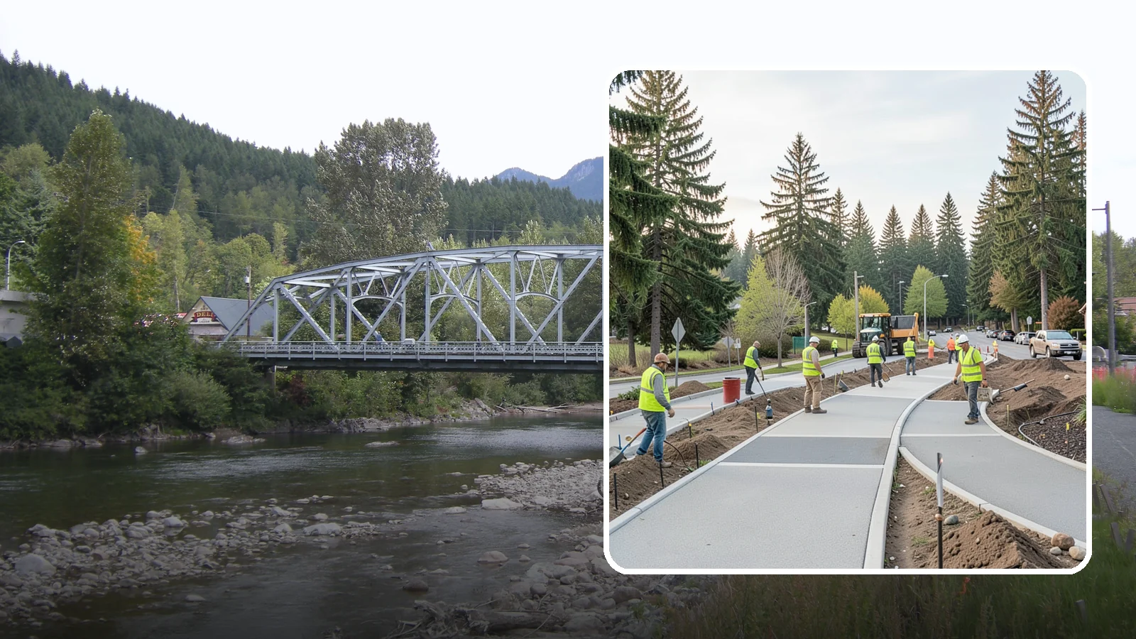 Municipal Pathway Construction in Skykomish, King County, WA - Build multi-use trails and pathways that connect parks, schools, and neighborhoods with accessible, durable surfaces.