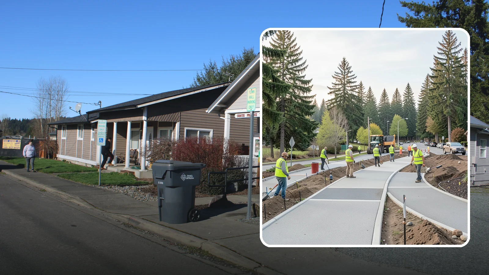 Municipal Pathway Construction in South Prairie, Pierce County, WA - Build multi-use trails and pathways that connect parks, schools, and neighborhoods with accessible, durable surfaces.
