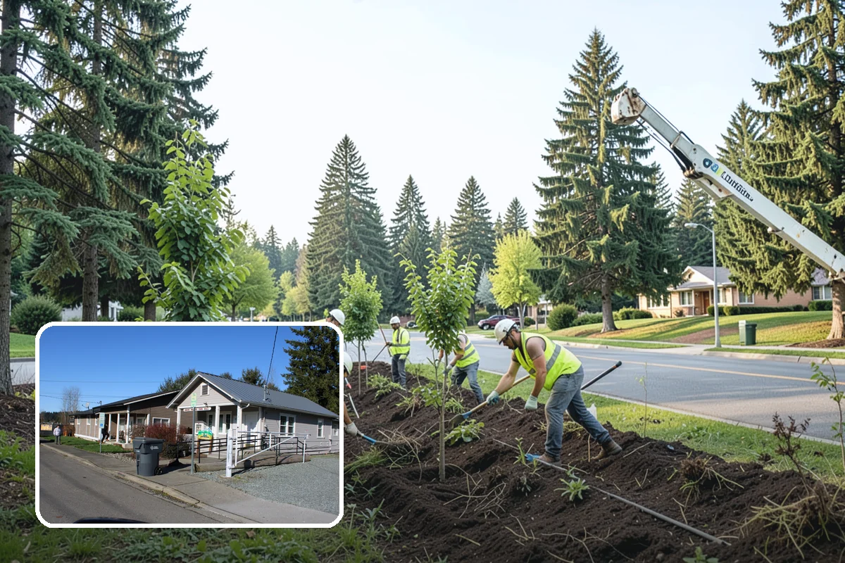 Municipal Pathway Construction in South Prairie, Pierce County, WA - Connects community destinations to support recreation and mobility goals