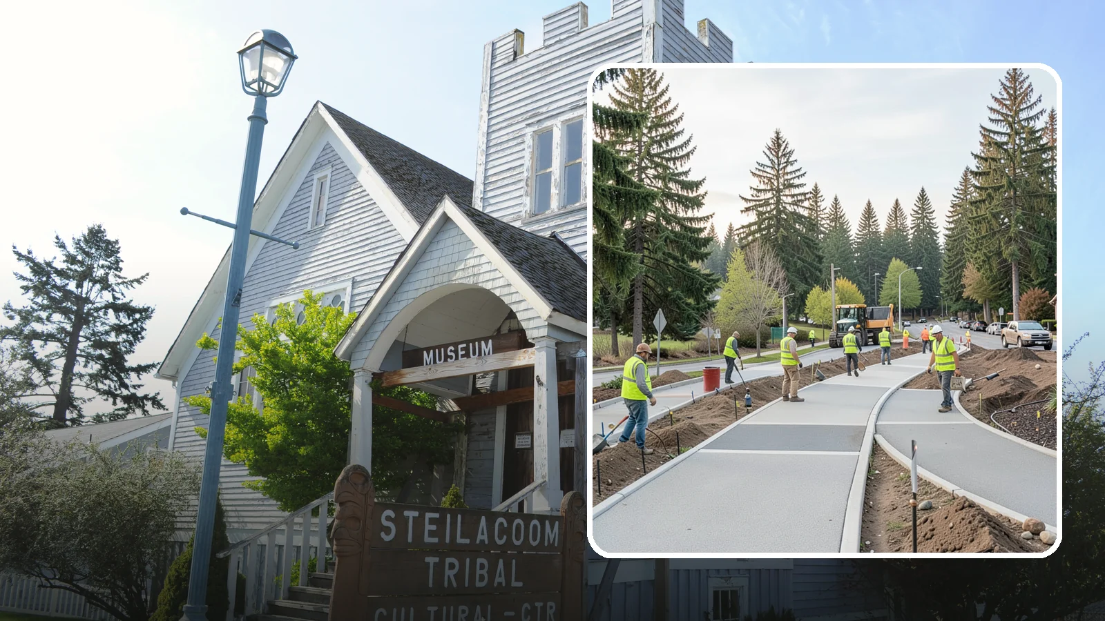 Municipal Pathway Construction in Steilacoom, Pierce County, WA - Build multi-use trails and pathways that connect parks, schools, and neighborhoods with accessible, durable surfaces.