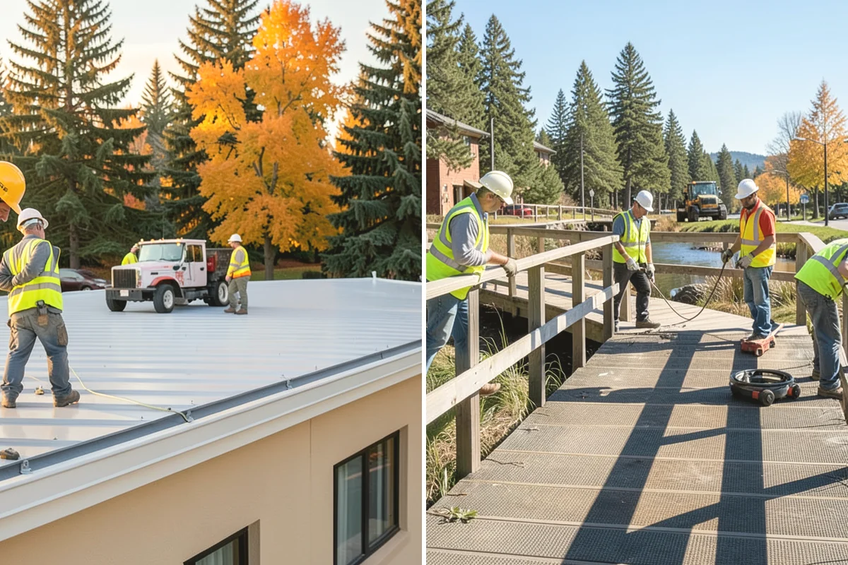 Municipal Pathway Construction in Steilacoom, Pierce County, WA - Alignment survey with drainage and critical-area review