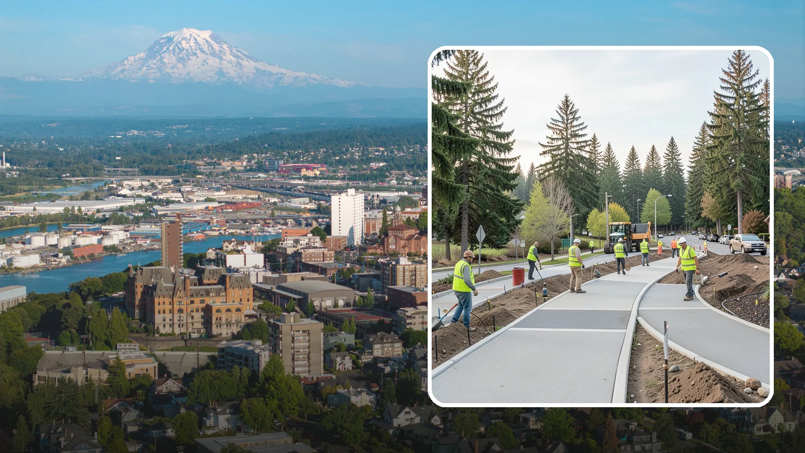 Municipal Pathway Construction in Tacoma, Pierce County, WA - Build multi-use trails and pathways that connect parks, schools, and neighborhoods with accessible, durable surfaces.