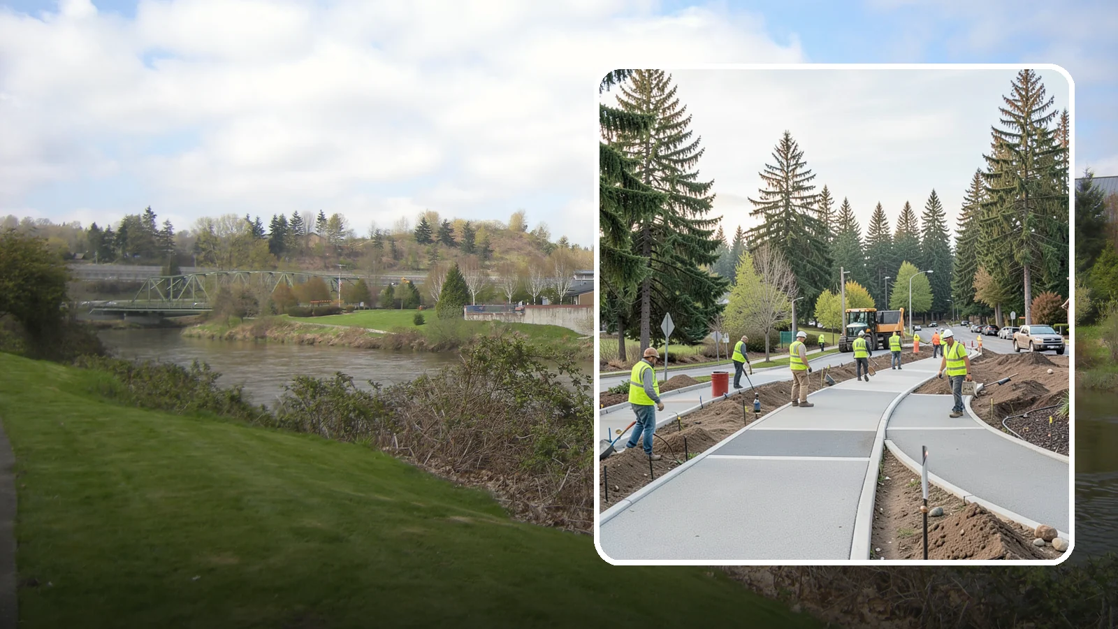Municipal Pathway Construction in Tukwila, King County, WA - Build multi-use trails and pathways that connect parks, schools, and neighborhoods with accessible, durable surfaces.