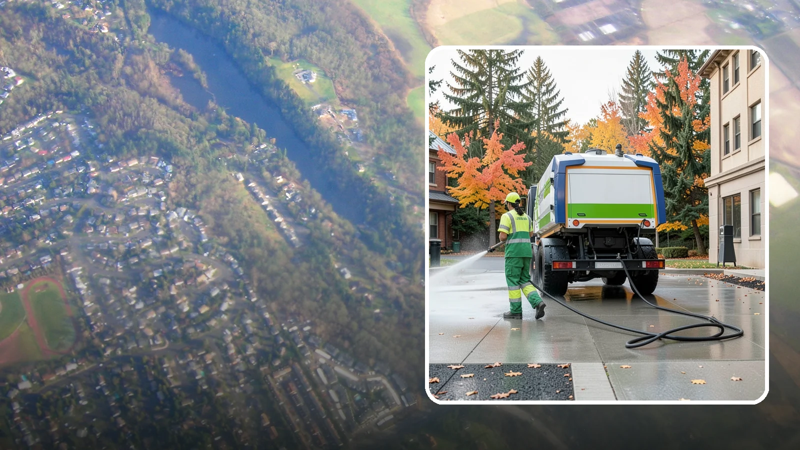 Municipal Plaza Cleaning in Algona, King County, WA - We deep clean public plazas, courtyards, and gathering spaces to restore hardscape appearance for Western Washington civic...