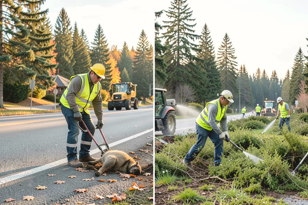 Municipal Plaza Cleaning in Anacortes, Skagit County, WA - We assess plaza surfaces and staining and confirm a plan