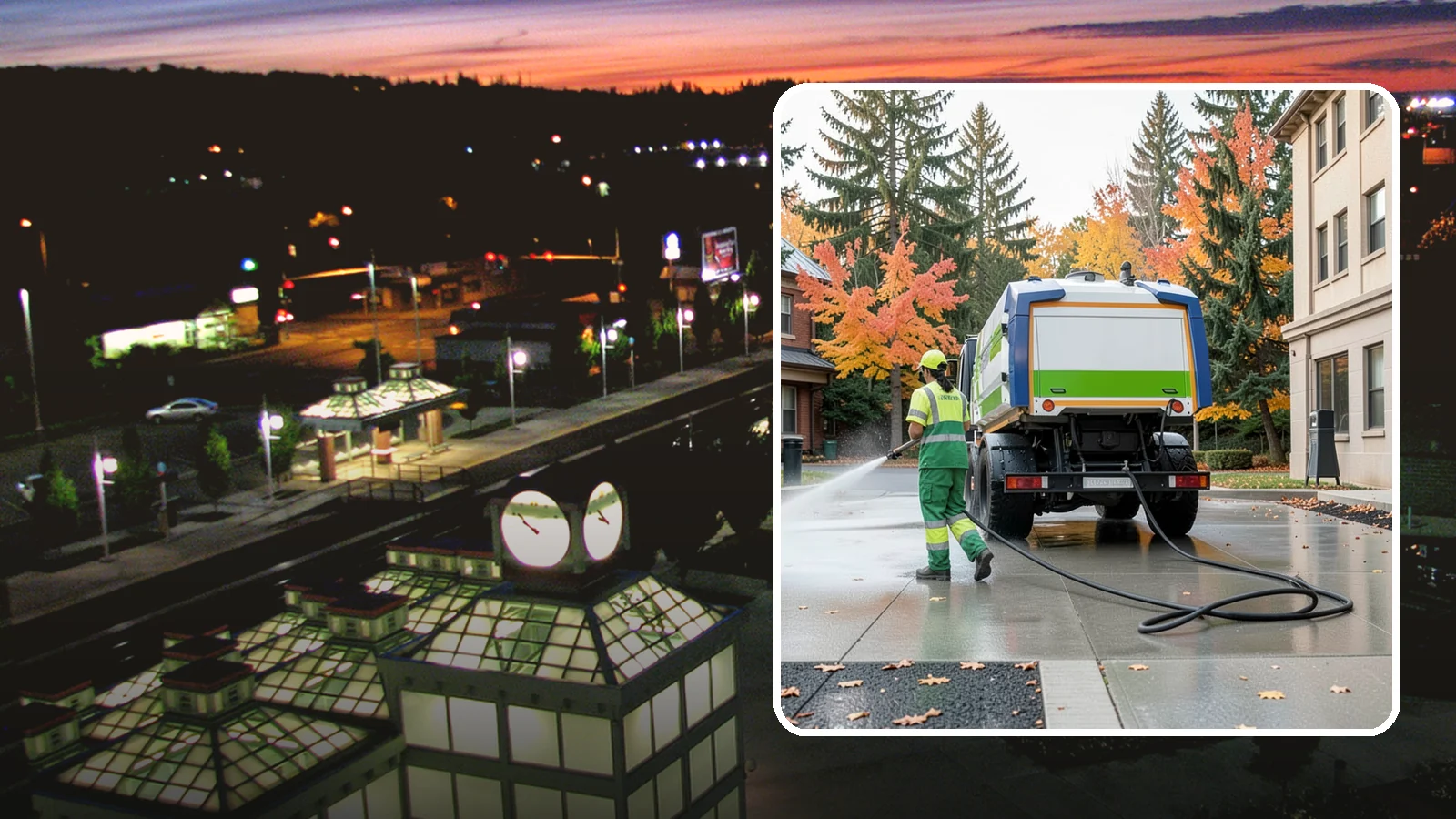 Municipal Plaza Cleaning in Auburn, King County, WA - We deep clean public plazas, courtyards, and gathering spaces to restore hardscape appearance for Western Washington civic...