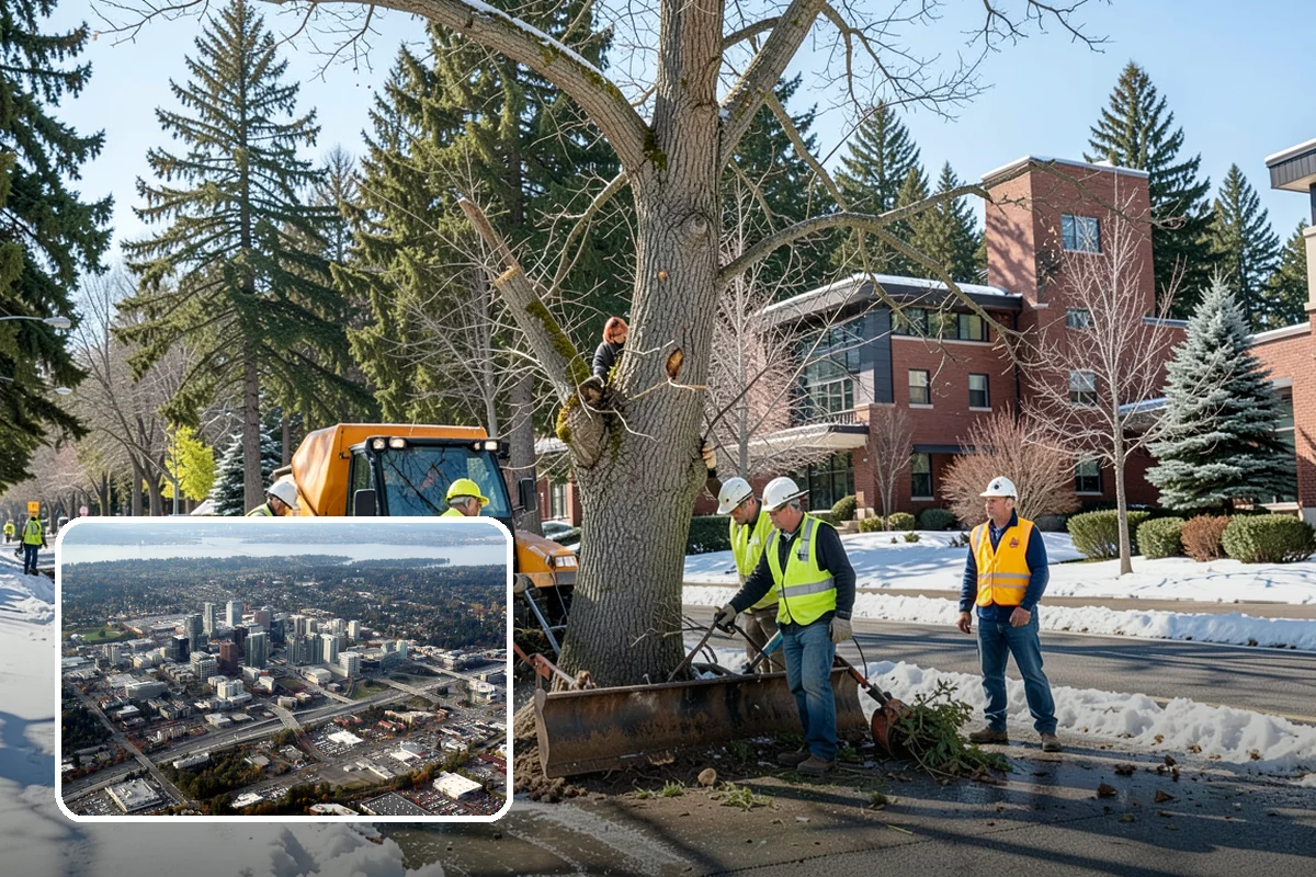 Municipal Plaza Cleaning in Bellevue, King County, WA - Deep cleaning restores heavily trafficked plaza hardscapes