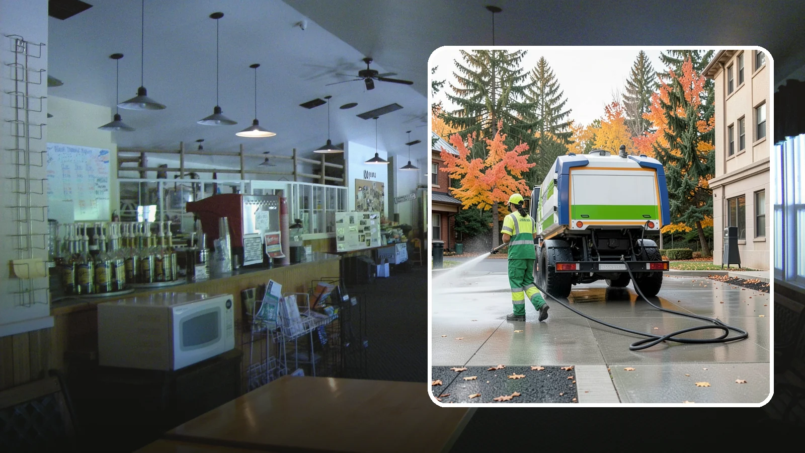 Municipal Plaza Cleaning in Black Diamond, King County, WA - We deep clean public plazas, courtyards, and gathering spaces to restore hardscape appearance for Western Washington civic...
