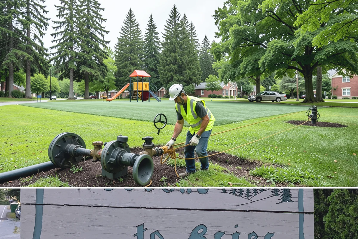 Municipal Plaza Cleaning in Brier, Snohomish County, WA - Plaza cleaning is scheduled in the dry season and timed ahead of major public events to present spaces at their best.