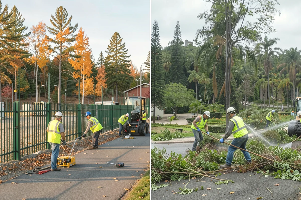 Municipal Plaza Cleaning in Covington, King County, WA - We assess plaza surfaces and staining and confirm a plan