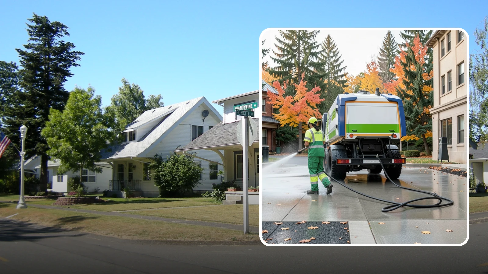 Municipal Plaza Cleaning in DuPont, Pierce County, WA - We deep clean public plazas, courtyards, and gathering spaces to restore hardscape appearance for Western Washington civic...