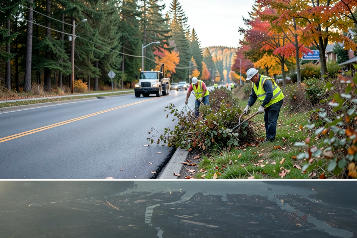Municipal Plaza Cleaning in Fife, Pierce County, WA - Plaza cleaning is scheduled in the dry season and timed ahead of major public events to present spaces at their best.