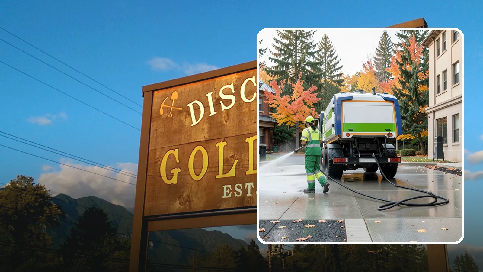 Municipal Plaza Cleaning in Gold Bar, Snohomish County, WA - We deep clean public plazas, courtyards, and gathering spaces to restore hardscape appearance for Western Washington civic...