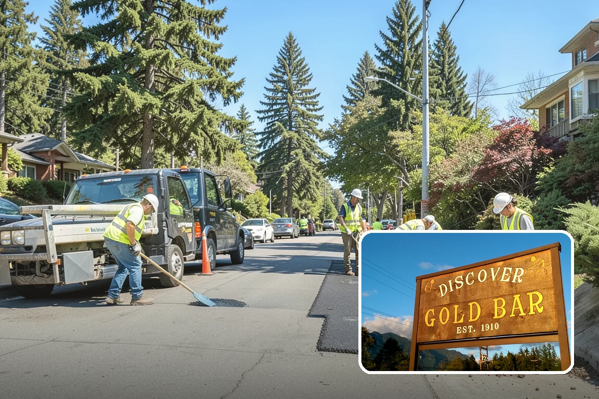 Municipal Plaza Cleaning in Gold Bar, Snohomish County, WA - Deep cleaning restores heavily trafficked plaza hardscapes
