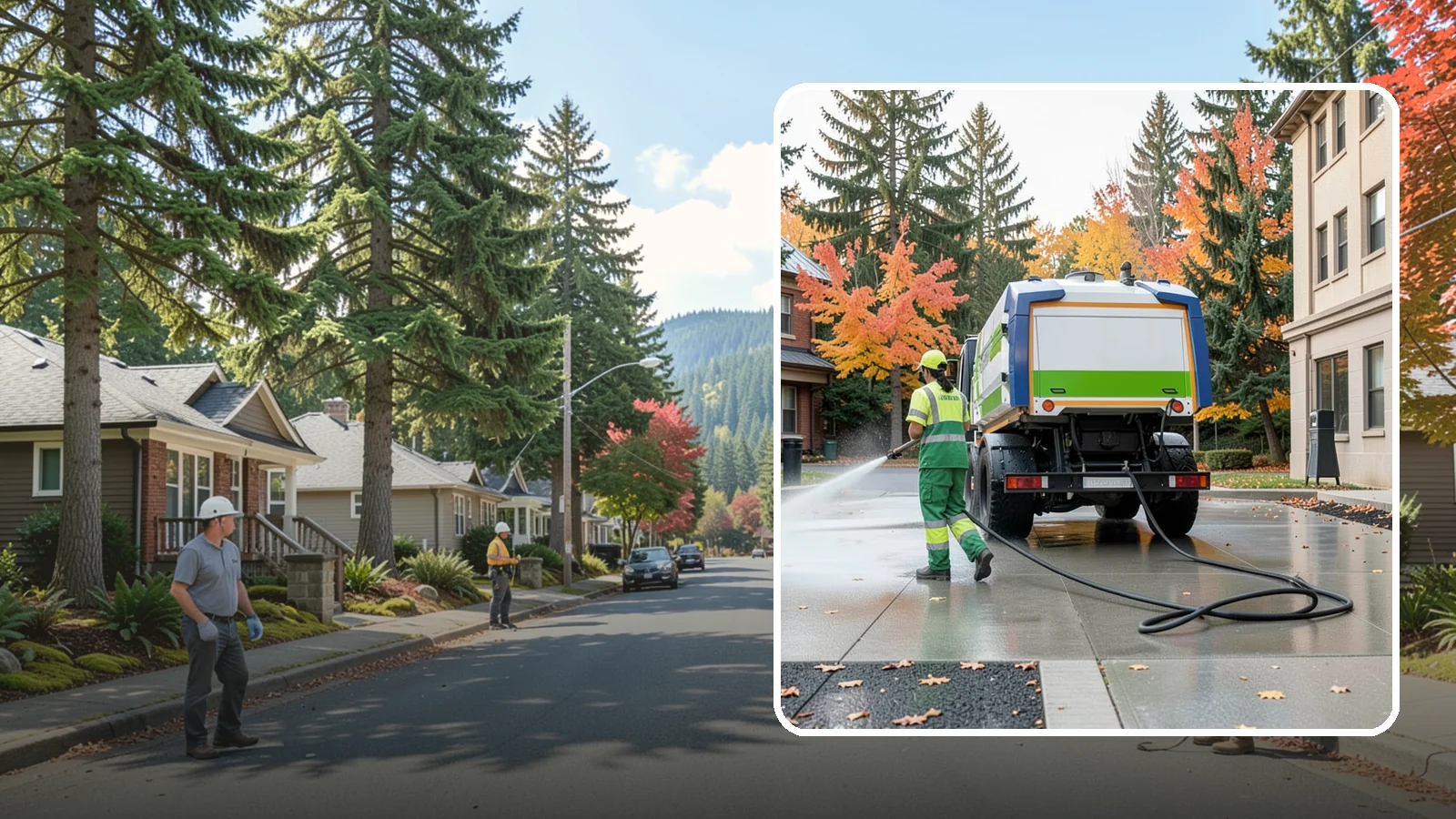 Municipal Plaza Cleaning in Hunts Point, King County, WA - We deep clean public plazas, courtyards, and gathering spaces to restore hardscape appearance for Western Washington civic...
