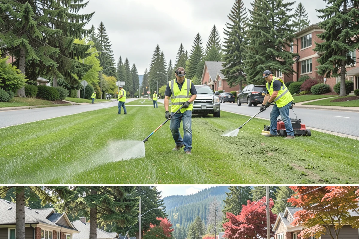 Municipal Plaza Cleaning in Hunts Point, King County, WA - Plaza cleaning is scheduled in the dry season and timed ahead of major public events to present spaces at their best.