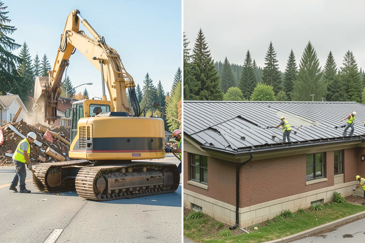 Municipal Plaza Cleaning in Kent, King County, WA - We assess plaza surfaces and staining and confirm a plan