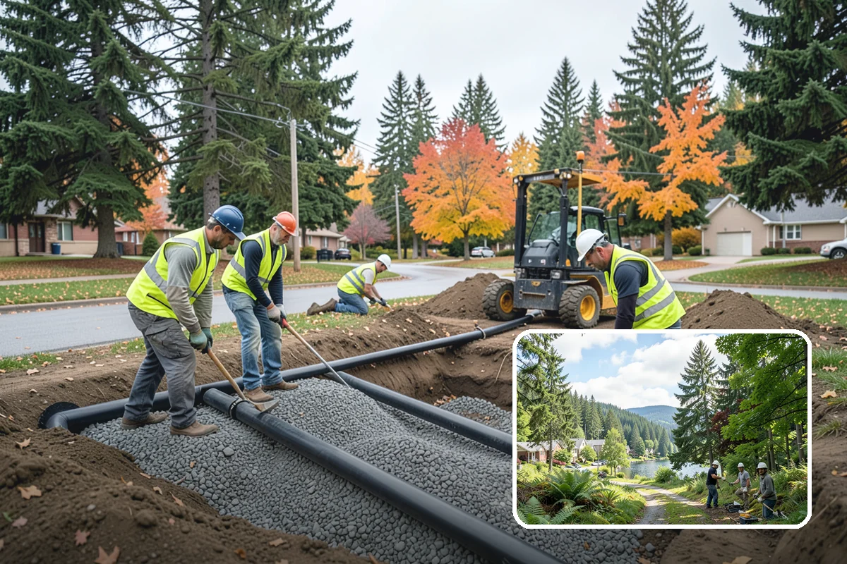Municipal Plaza Cleaning in Lake Forest Park, King County, WA - Deep cleaning restores heavily trafficked plaza hardscapes
